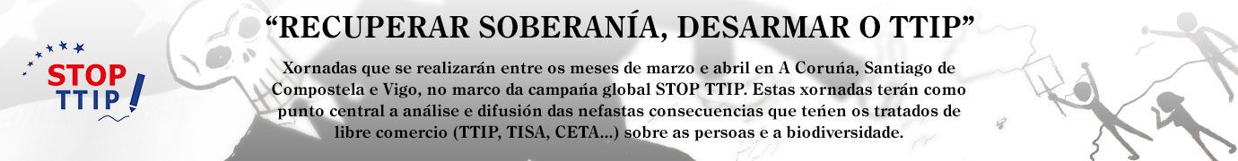 Recuperar Soberanía, desarmar o TTIP